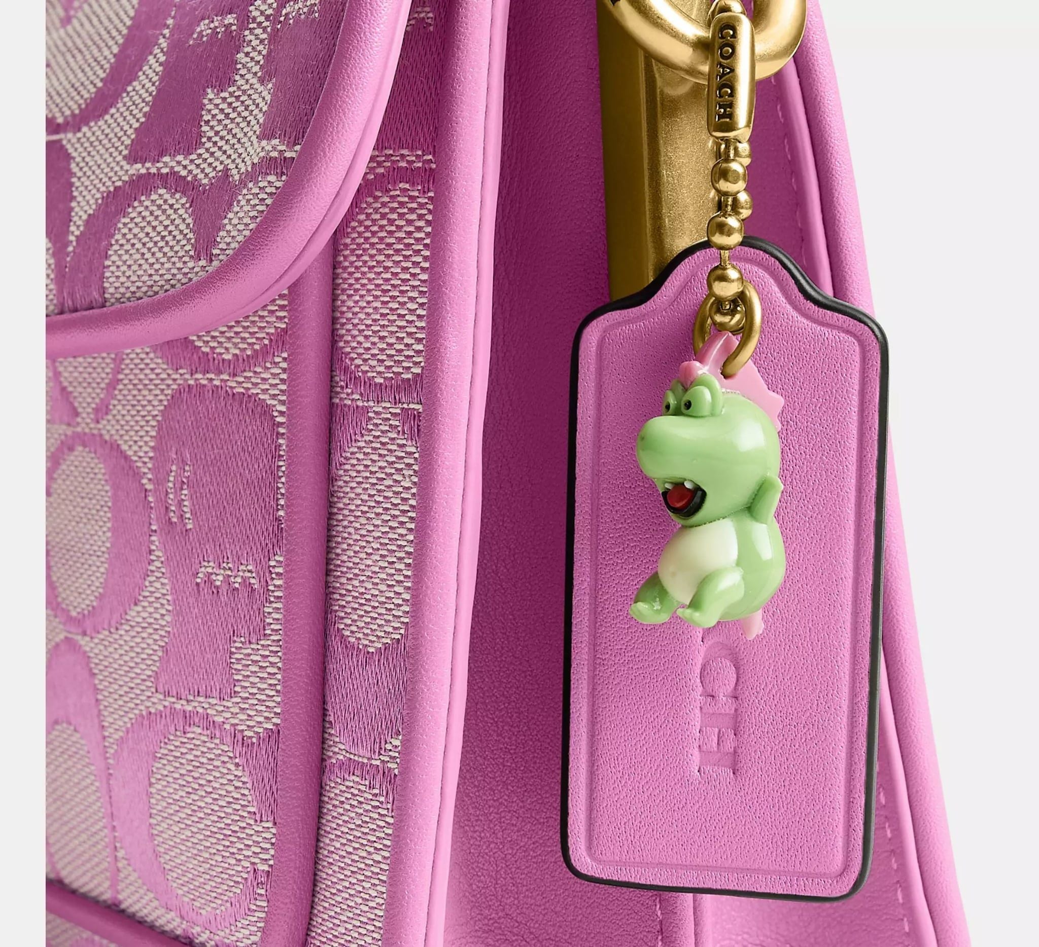  Túi Nữ Coach Brain Dead Soft Tabby Shoulder Bag 26 'Fuchsia' 