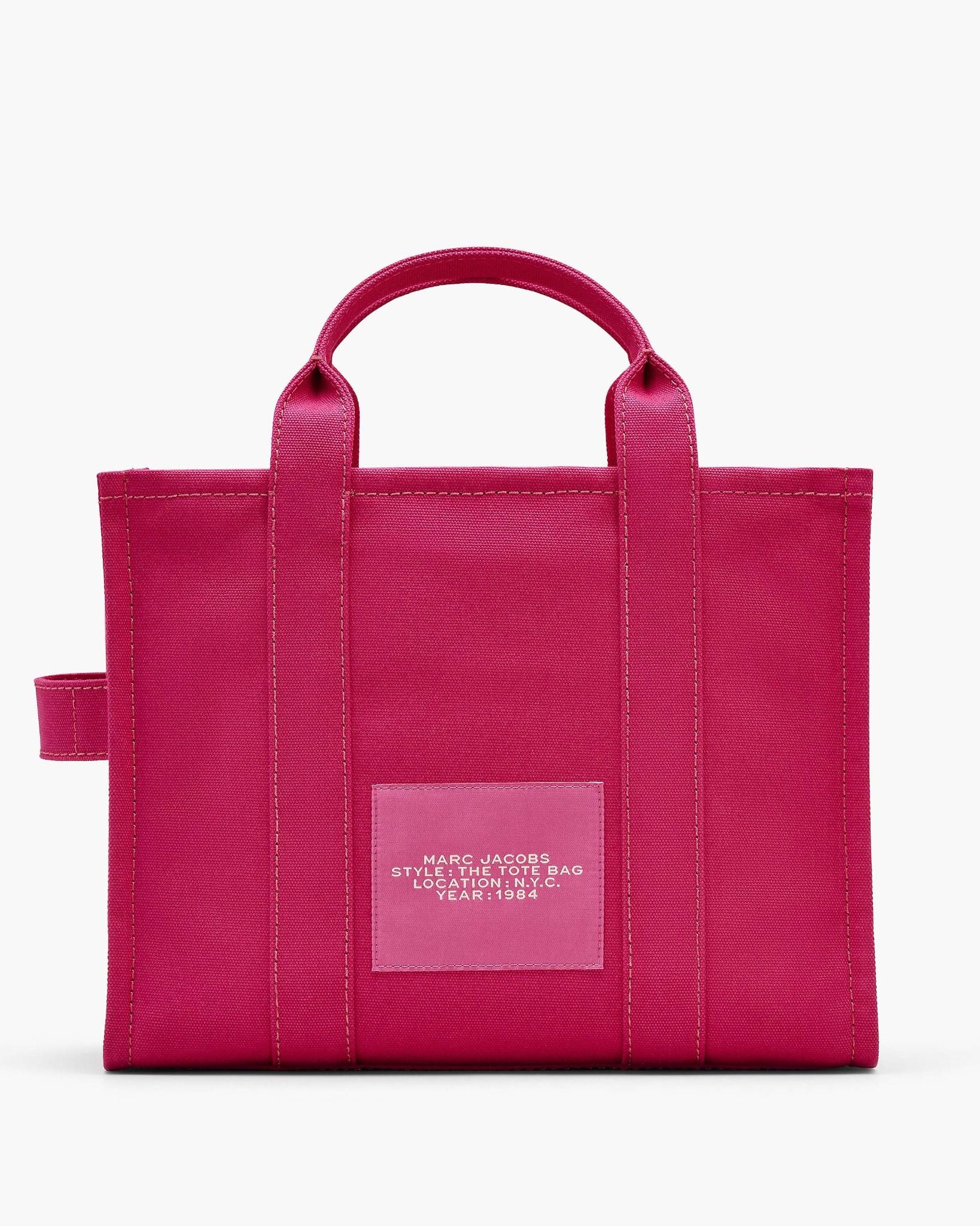  Túi Nữ Marc Jacobs Canvas Medium Tote Bag 'Raspberry Pink' 