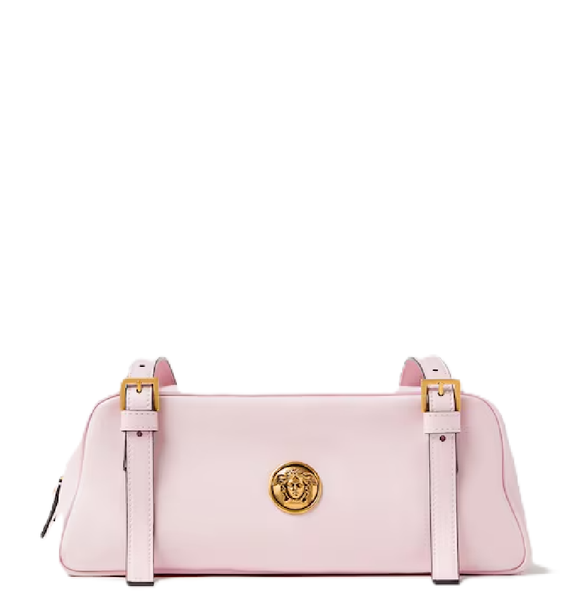  Túi Nữ Versace Emblème Nappa Bowling Bag 'Pink' 