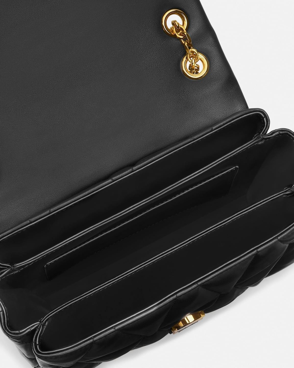  Túi Nữ Versace Kleio Quilted Shoulder Bag 'Black' 