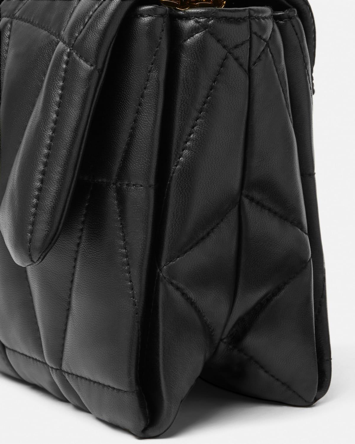  Túi Nữ Versace Kleio Quilted Shoulder Bag 'Black' 