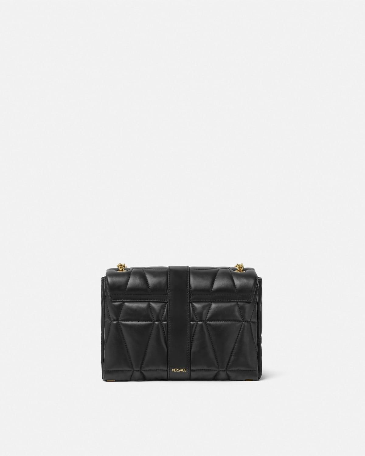  Túi Nữ Versace Kleio Quilted Shoulder Bag 'Black' 