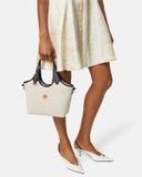  Túi Nữ Versace La Medusa Canvas Mini Tote 'Beige' 