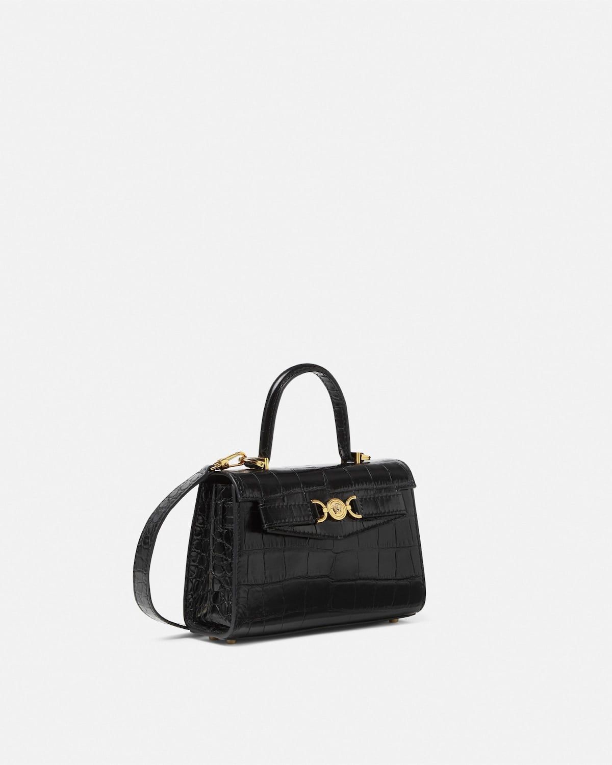 Túi Nữ Versace Medusa 95 Small Top Handle 'Black' 