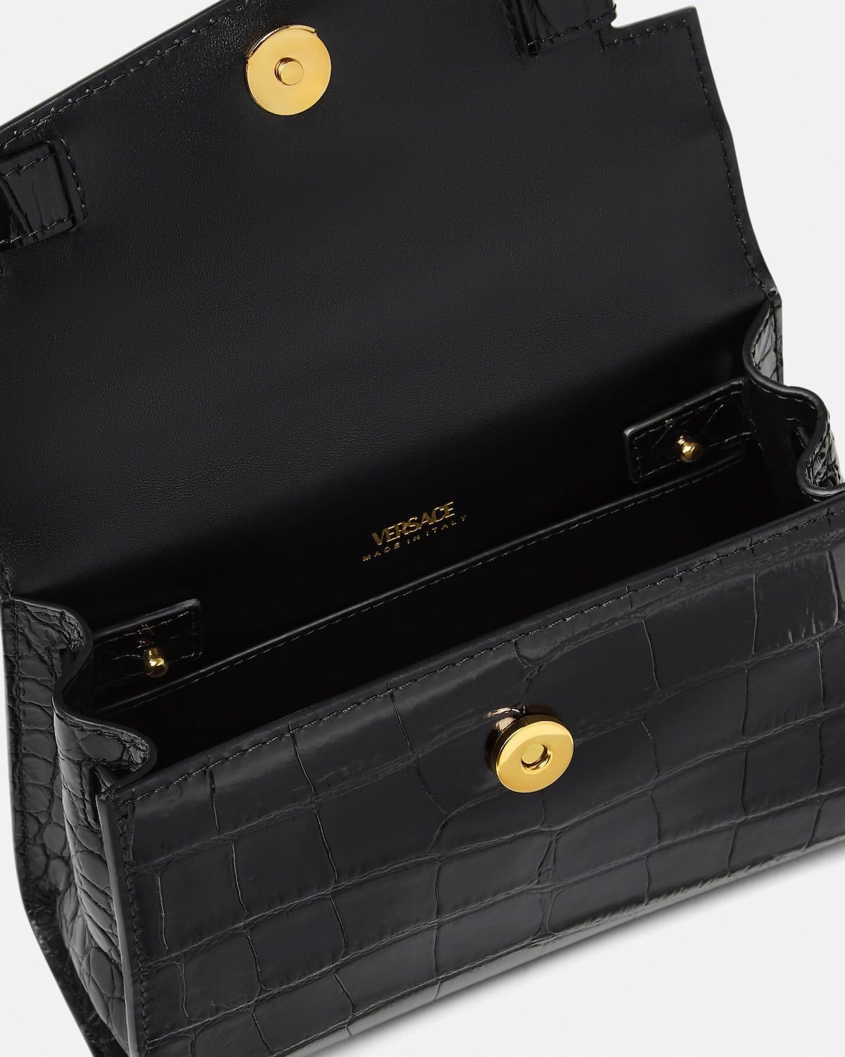  Túi Nữ Versace Medusa 95 Small Top Handle 'Black' 