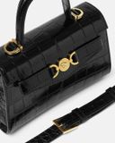  Túi Nữ Versace Medusa 95 Small Top Handle 'Black' 