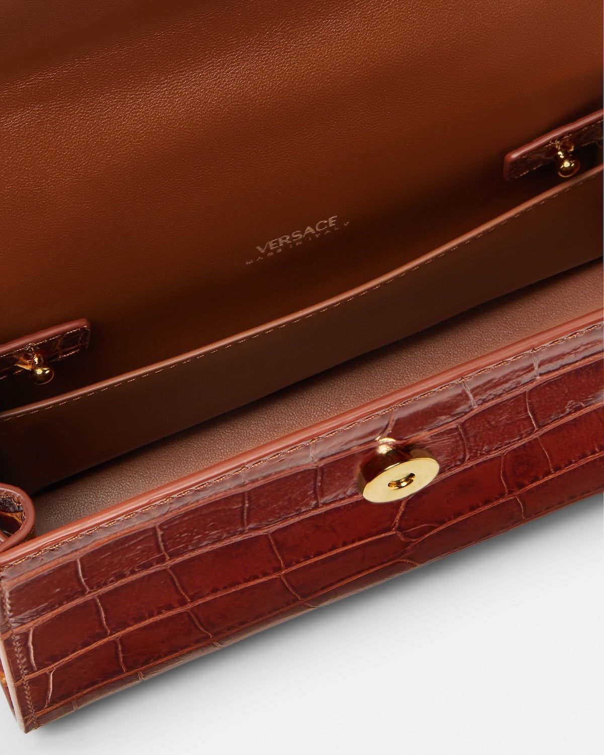  Túi Nữ Versace Medusa 95 Small Top Handle 'Brown' 