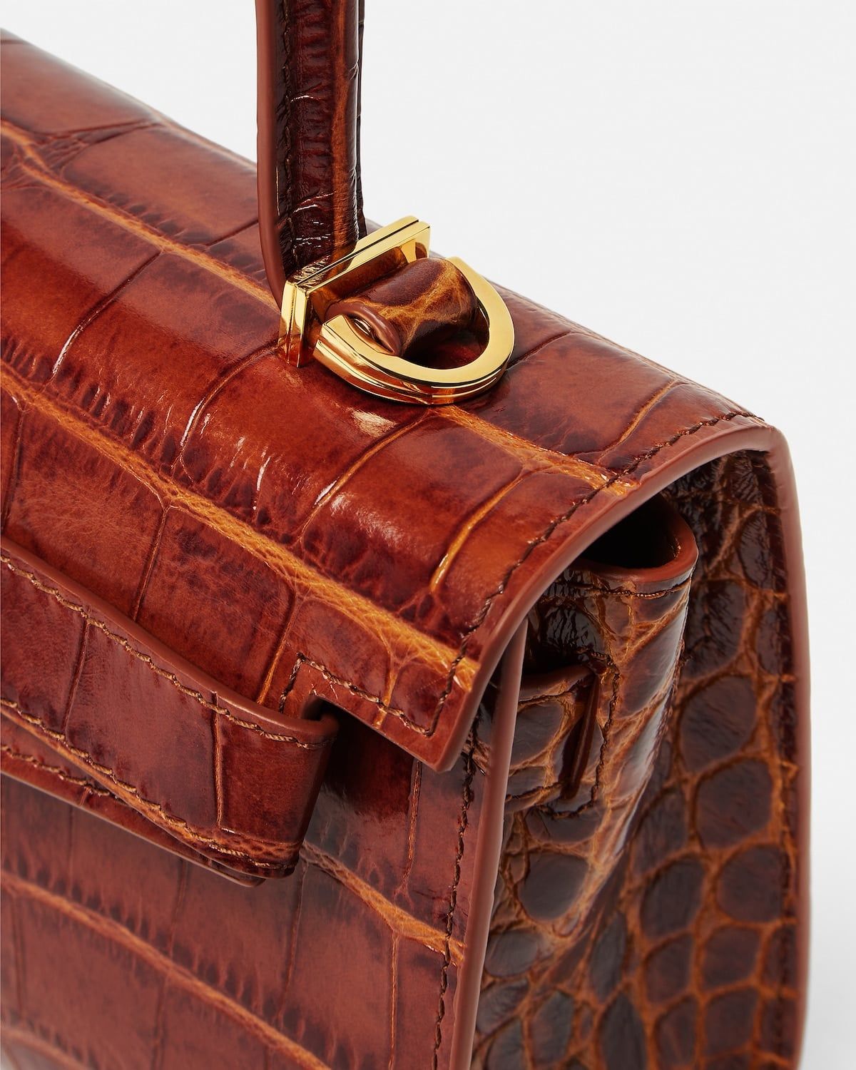  Túi Nữ Versace Medusa 95 Small Top Handle 'Brown' 