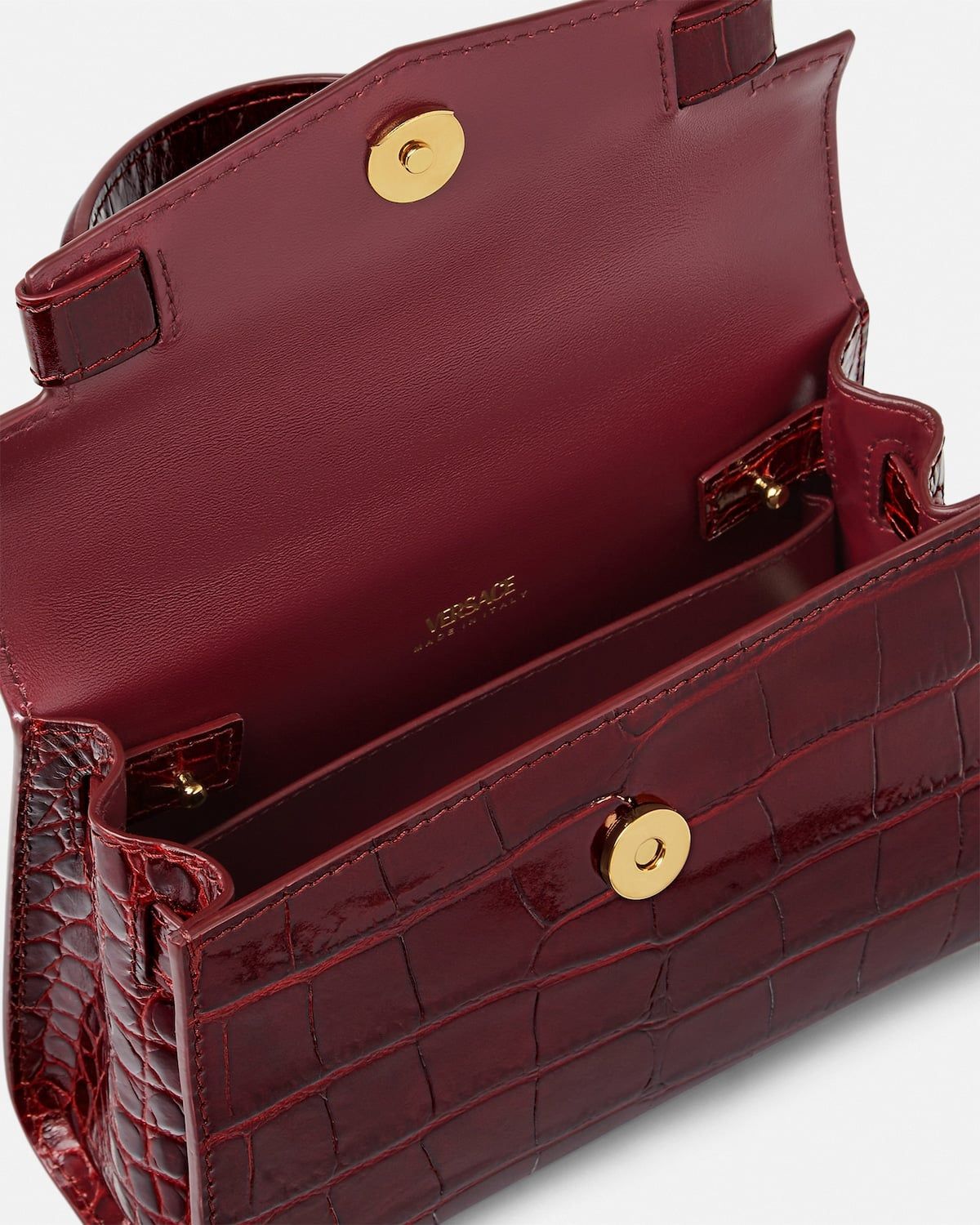  Túi Nữ Versace Medusa 95 Small Top Handle 'Burgundy' 