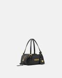  Túi Nữ Versace Tag Nappa Bowling Mini Bag 'Black' 