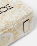  Túi Nữ Versace La Medusa Printed Small Tote 'White' 