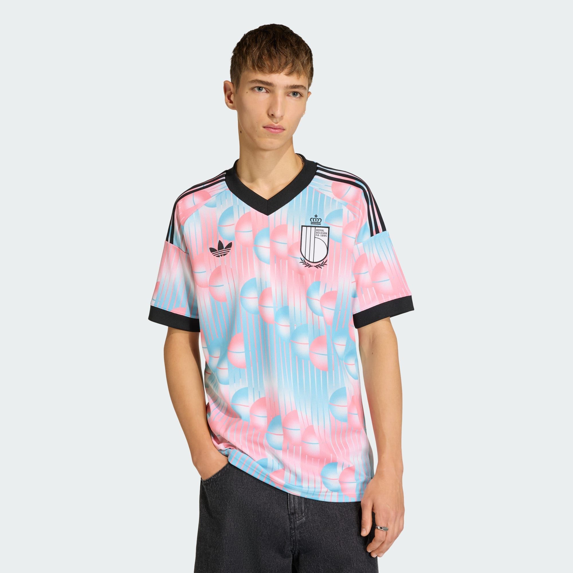  Áo Adidas Belgium 26 Away Jersey 'Multicolor' 