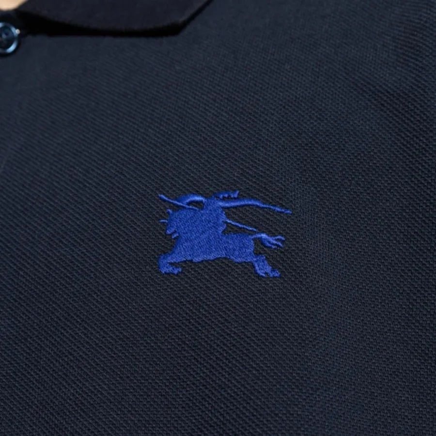  Áo Nam Burberry EKD Embroidered Logo 'Navy' 