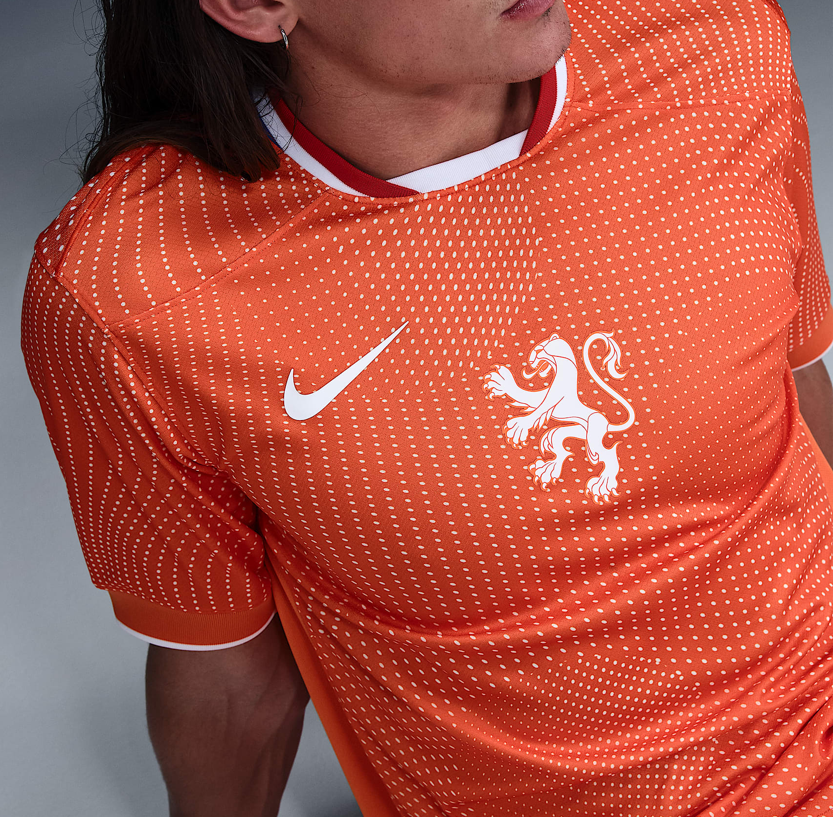  Áo Nike Netherlands 2025 Stadium 'Orange' 