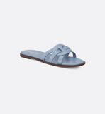  Dép Nữ Dior D-Club Slide 'Royal Blue' 