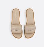 Dép Nữ Dior Dway Slide 'Powder Beige' 
