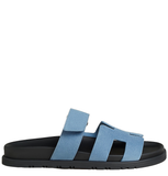  Dép Nữ Hermes Chypre Sandal 'Bleu Jean' 