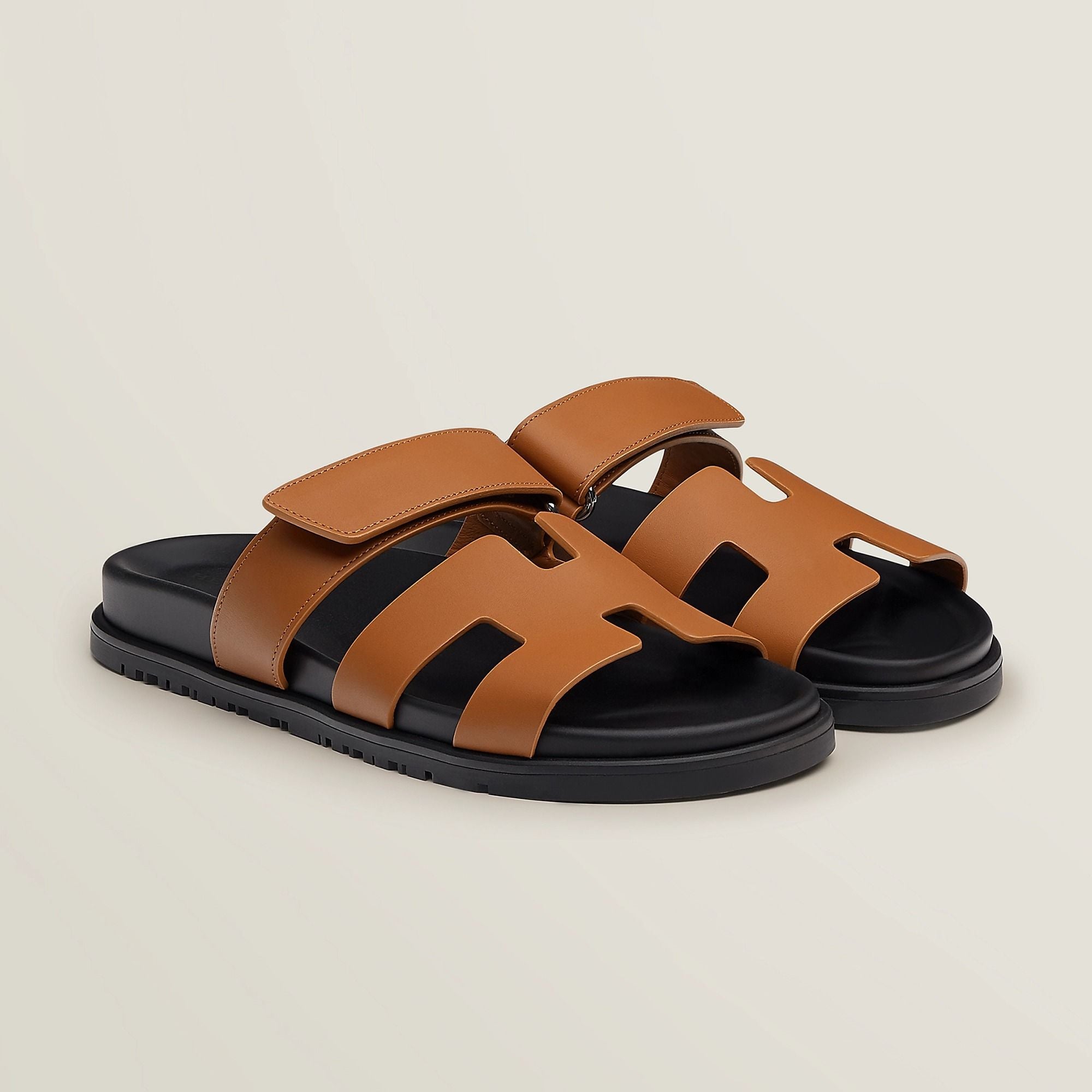  Dép Nữ Hermes Chypre Sandal 'Naturel' 