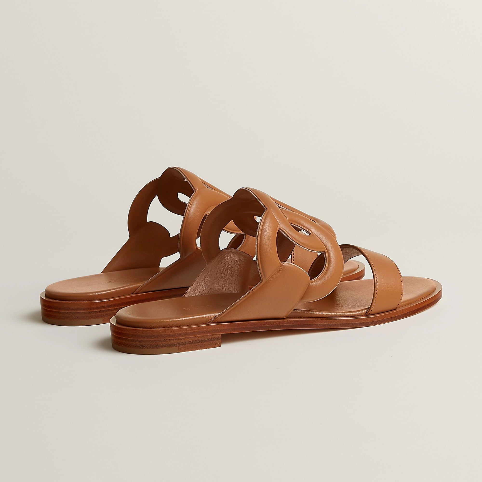  Dép Nữ Hermes Lagune Sandal 'Naturel' 