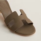  Dép Nữ Hermes Oasis Sandal 'Étoupe' 