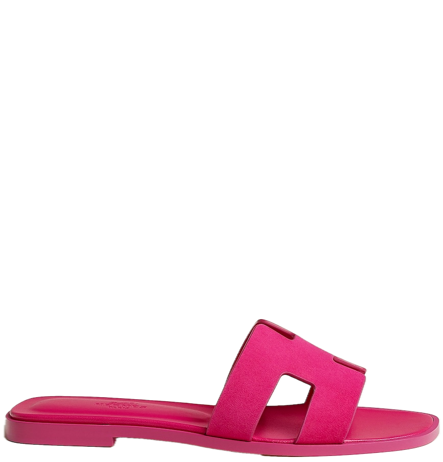  Dép Nữ Hermes Oran Sandal 'Rose Sakura' 