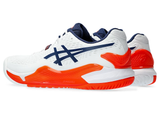  Giày Nam Asics Gel-Resolution 9 'White' 