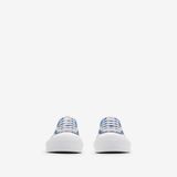  Giày Nam Burberry Check Sneakers 'Hyacinth' 