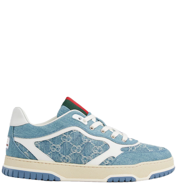  Giày Nam Gucci Re-Web Sneaker 'Blue' 