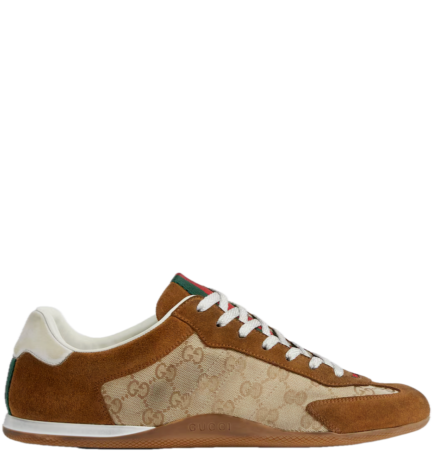  Giày Nam Gucci Shift Sneaker 'Brown' 