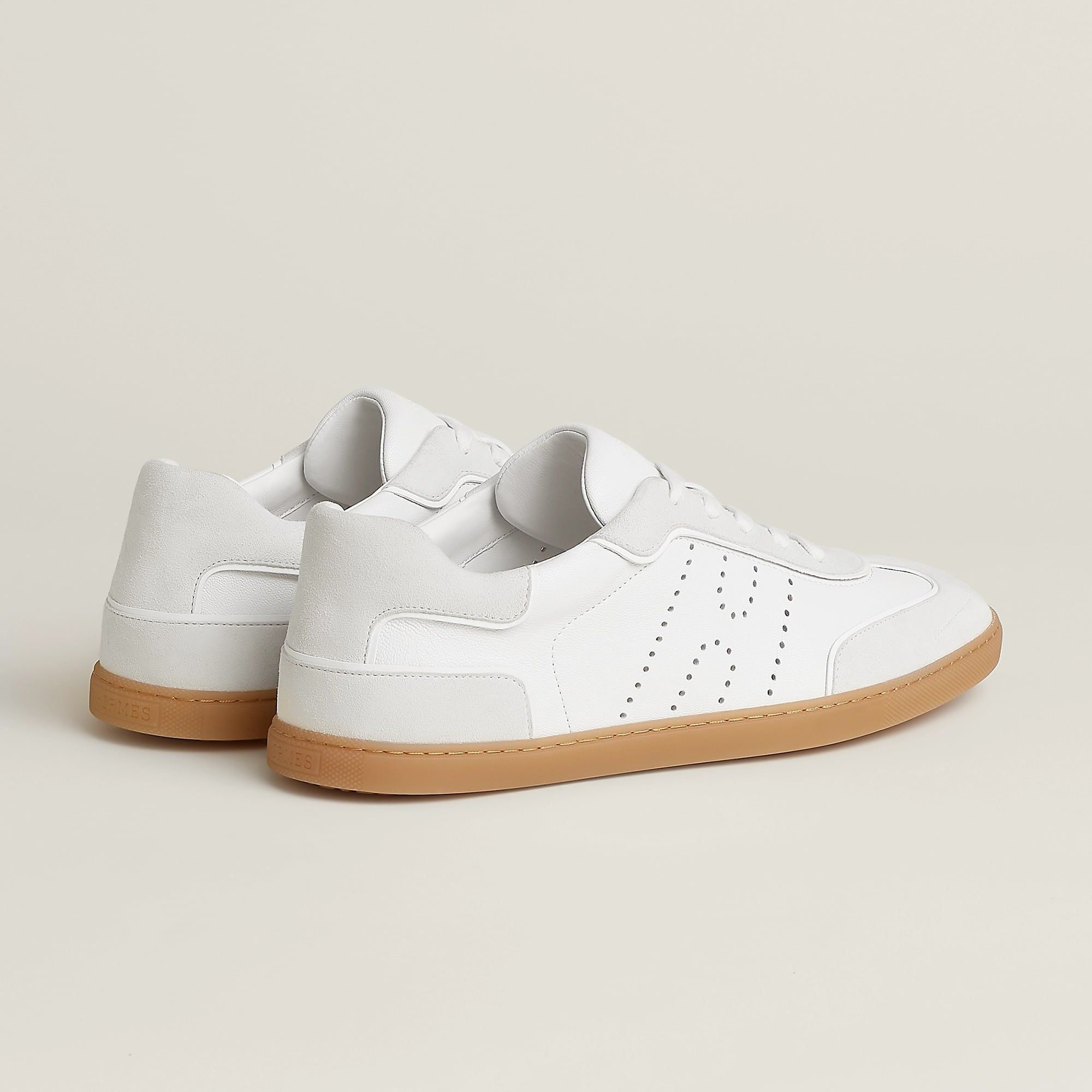  Giày Nam Hermes Match Sneaker 'White' 