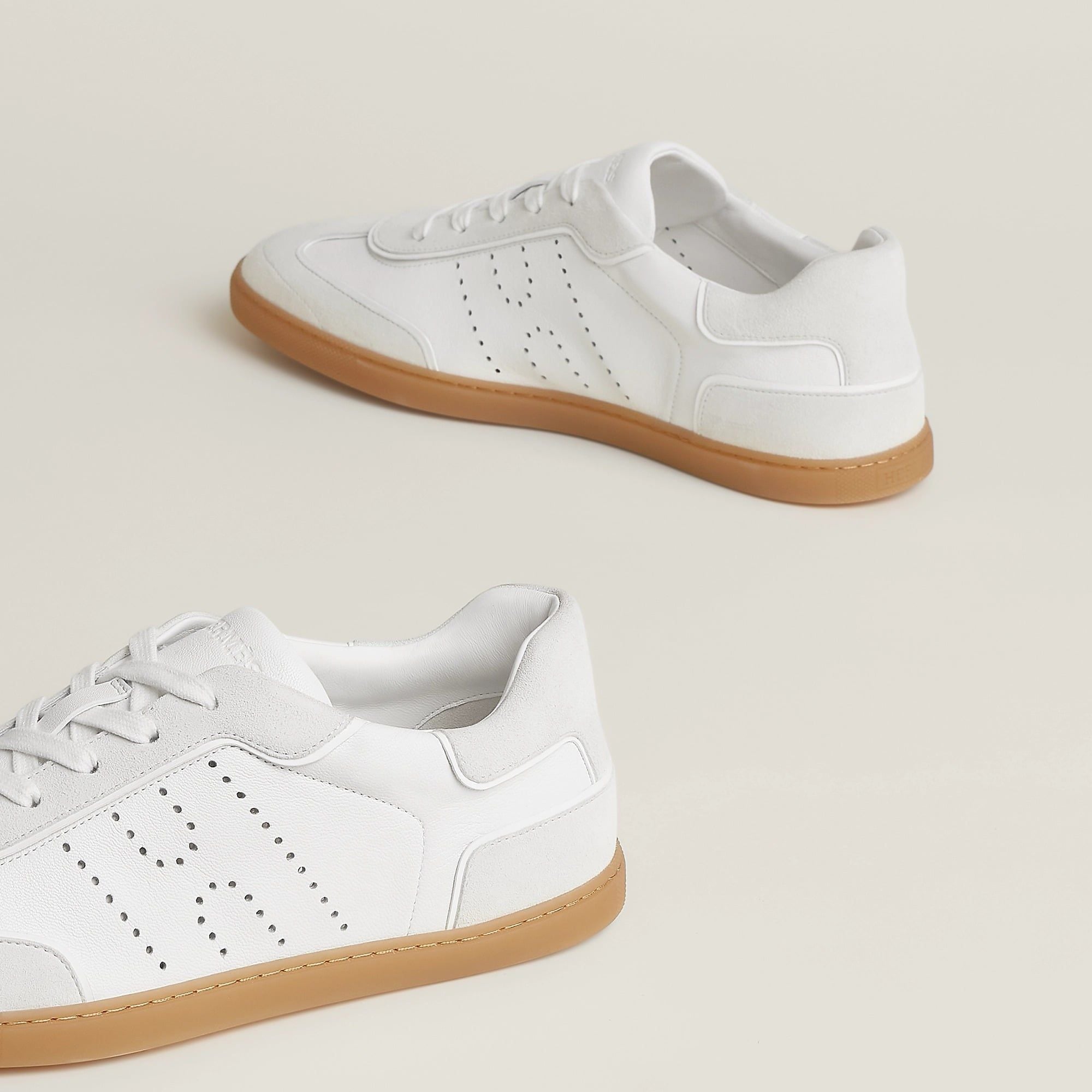  Giày Nam Hermes Match Sneaker 'White' 
