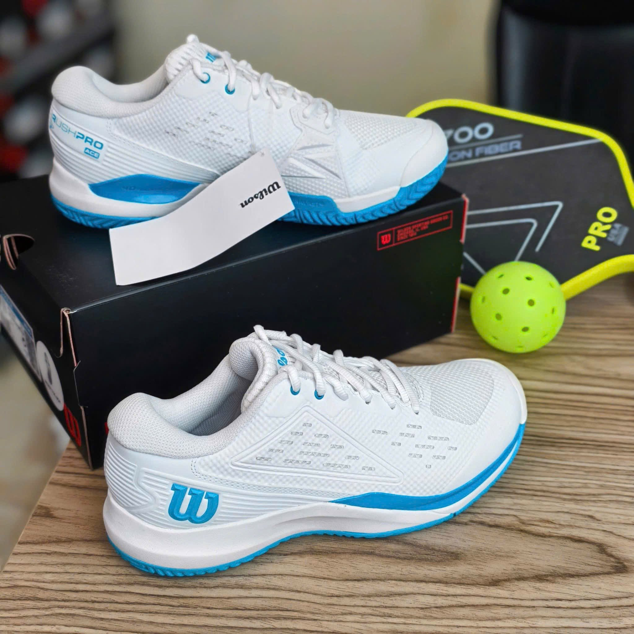  Giày Nam Wilson Rush Pro Ace 'White Blue' 