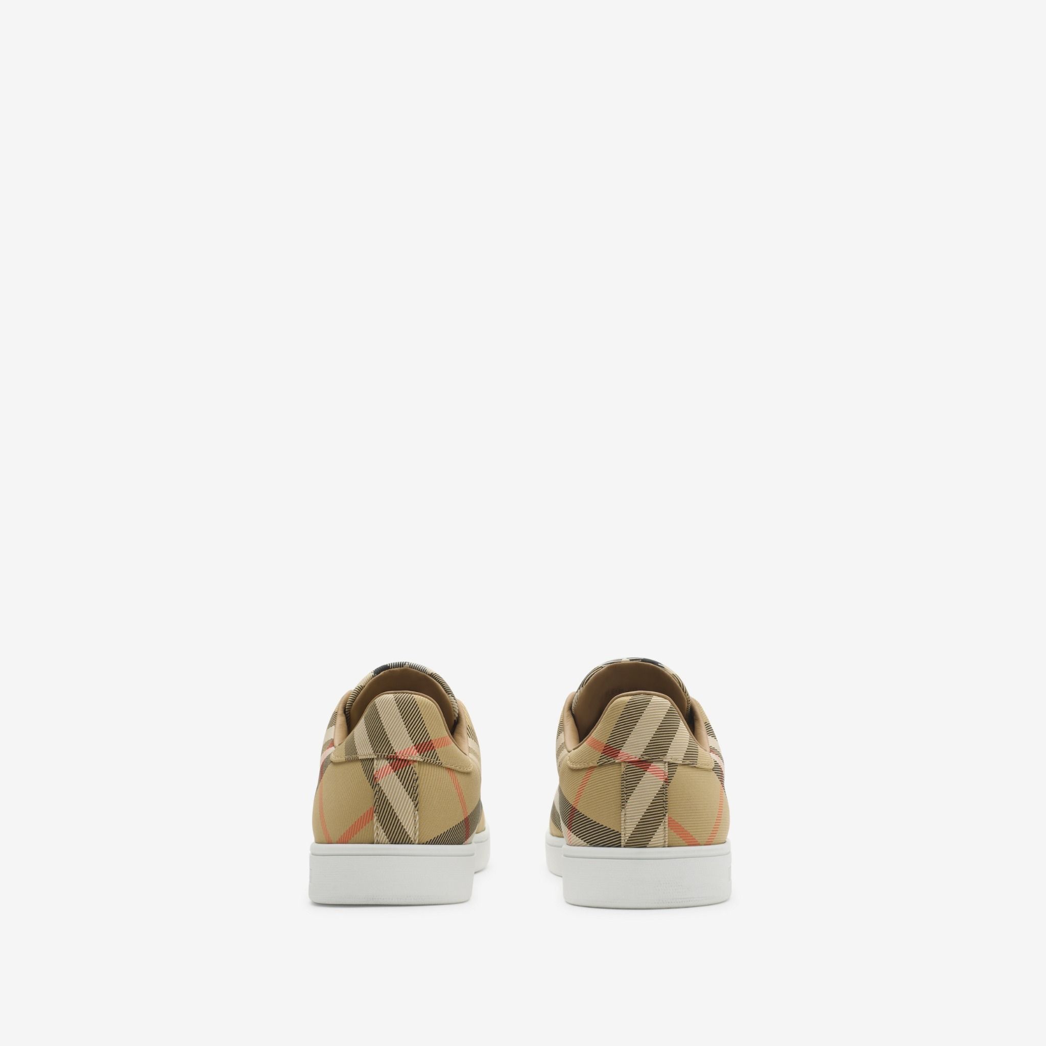  Giày Nữ Burberry Check Set Sneakers 'Beige' 