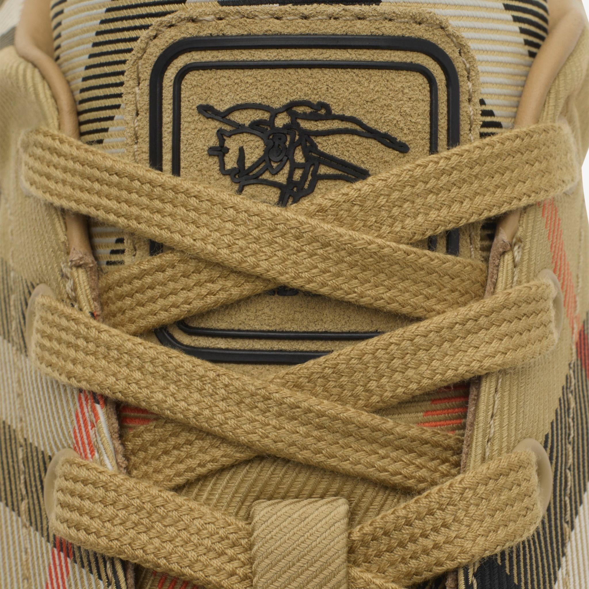  Giày Nữ Burberry Check Set Sneakers 'Beige' 