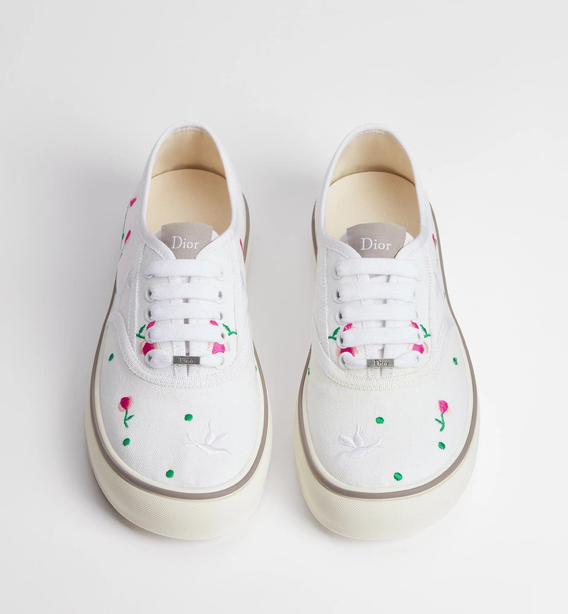  Giày Nữ Dior Saltwind Sneaker 'White' 