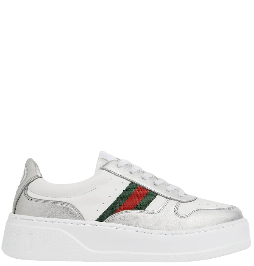  Giày Nữ Gucci Chunky Sneaker 'White' 