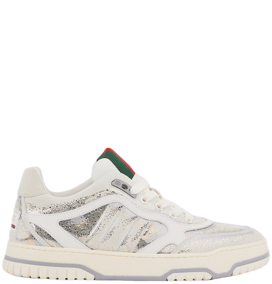  Giày Nữ Gucci Re-Web Sneaker 'White' 