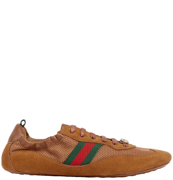  Giày Nữ Gucci Shift Trainers 'Brown' 