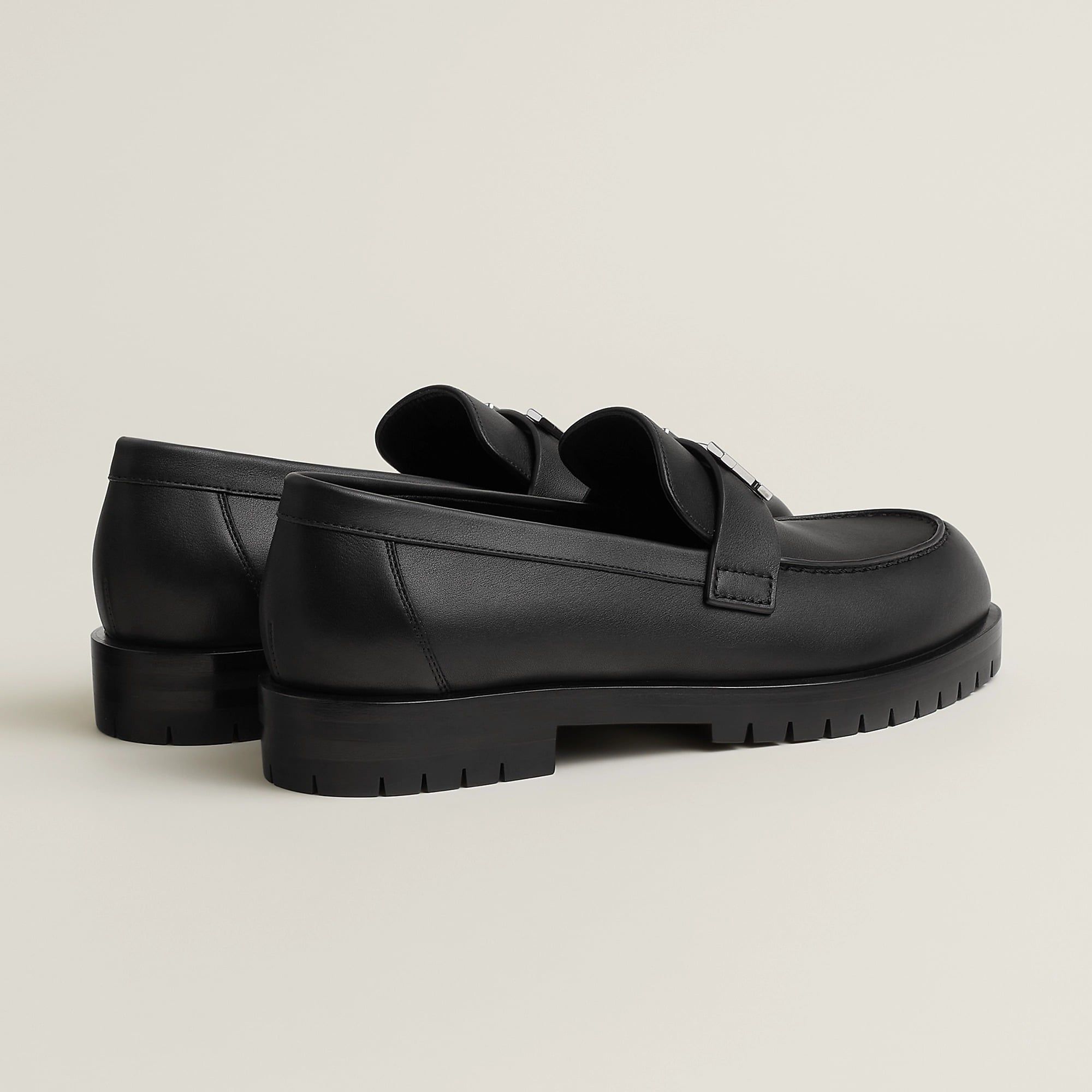  Giày Nữ Hermes Faubourg Loafer 'Noir' 