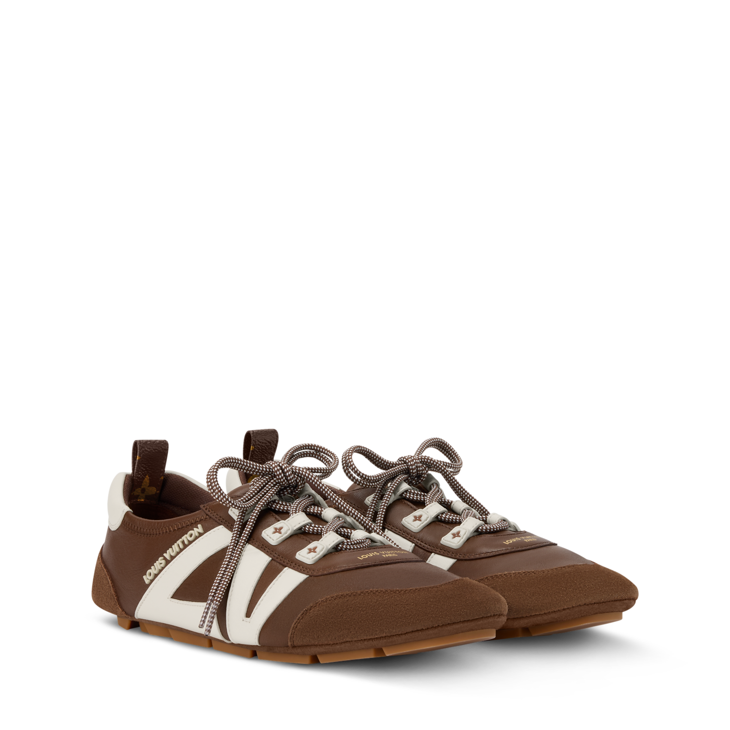  Giày Nữ Louis Vuitton LV Sneakerina 'Brown' 