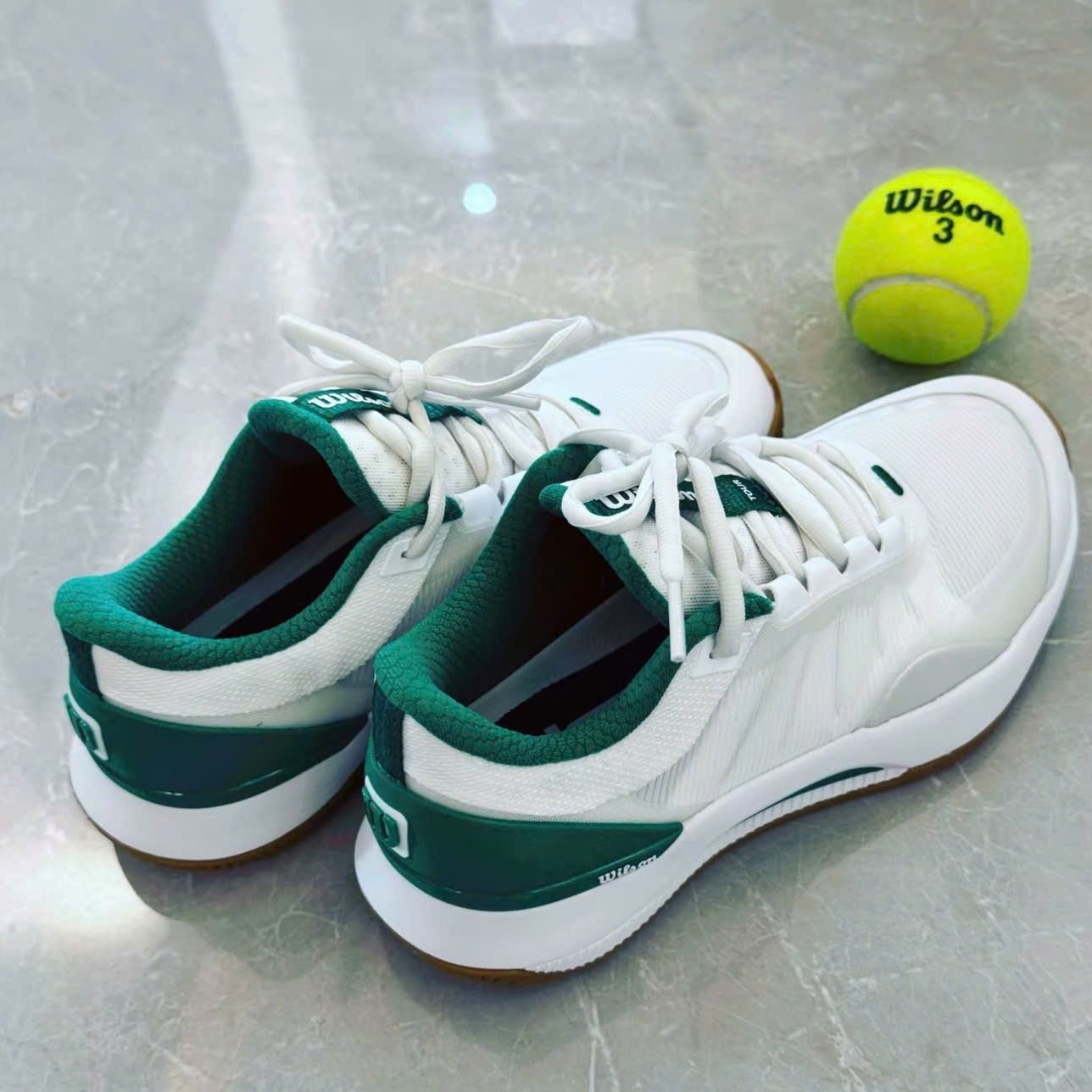  Giày Nữ Wilson Intrigue Tour 'White Green' 