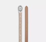  Thắt Lưng Nữ Coach Leather Belts 'Beige' 