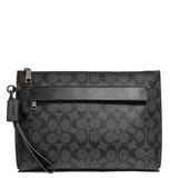  Túi Coach Carryall Pouch Canvas 'Charcoal' 