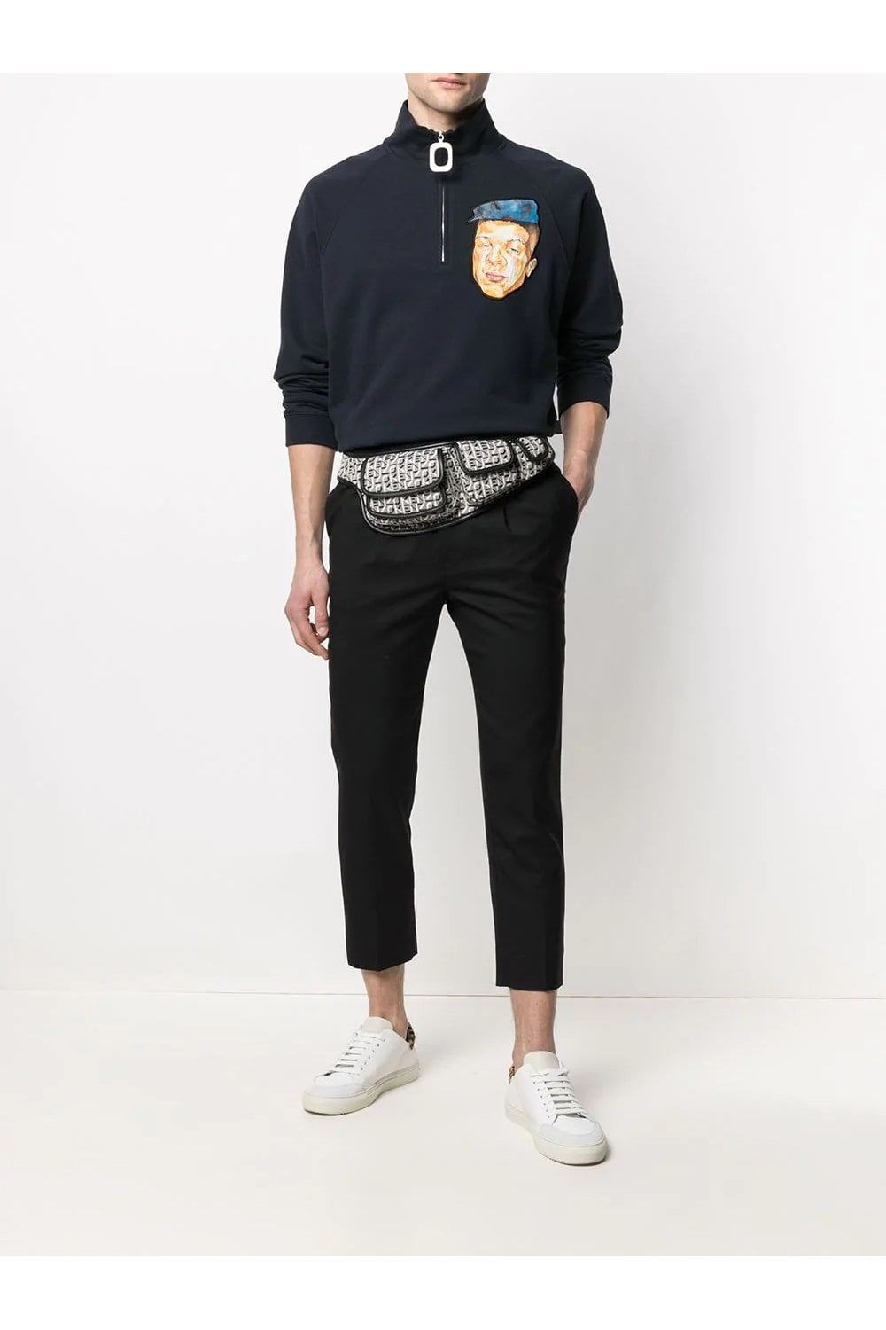  Túi Kenzo Jacquared Utility Bag 'Black' 