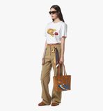  Túi MCM Toni Top-Zip Shopper 'Cognac' 