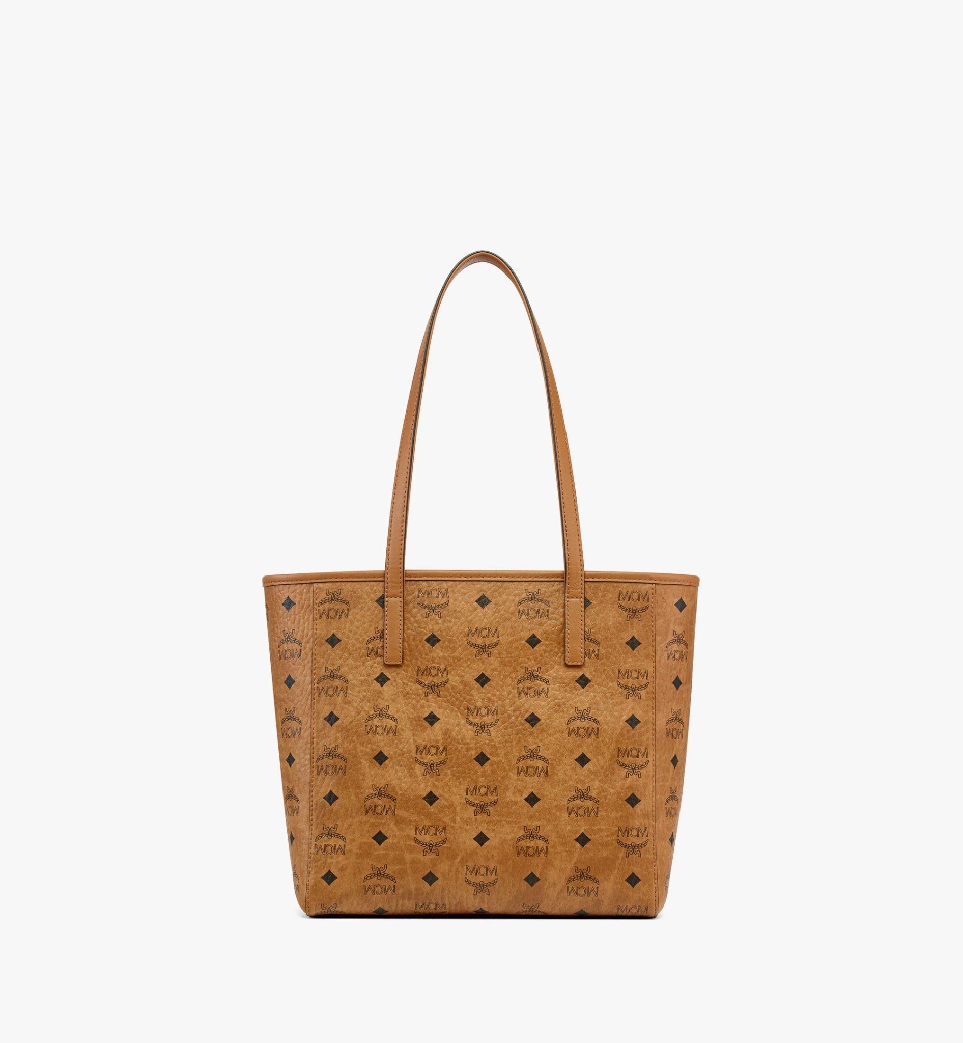  Túi MCM Toni Top-Zip Shopper 'Cognac' 