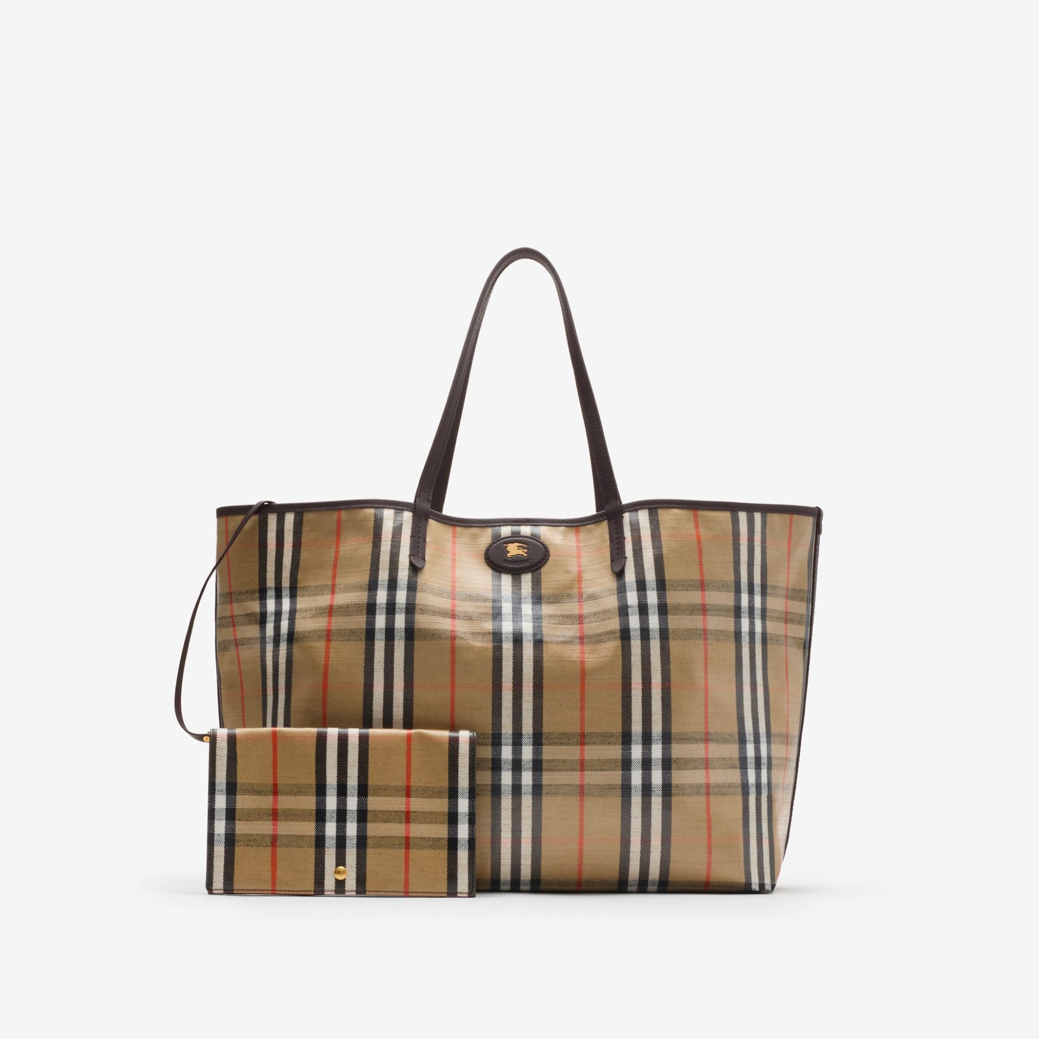  Túi Nữ Burberry Large Highlands Tote 'Sand' 