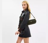  Túi Nữ Coach Brook Flap Chain Bag 'Olive' 