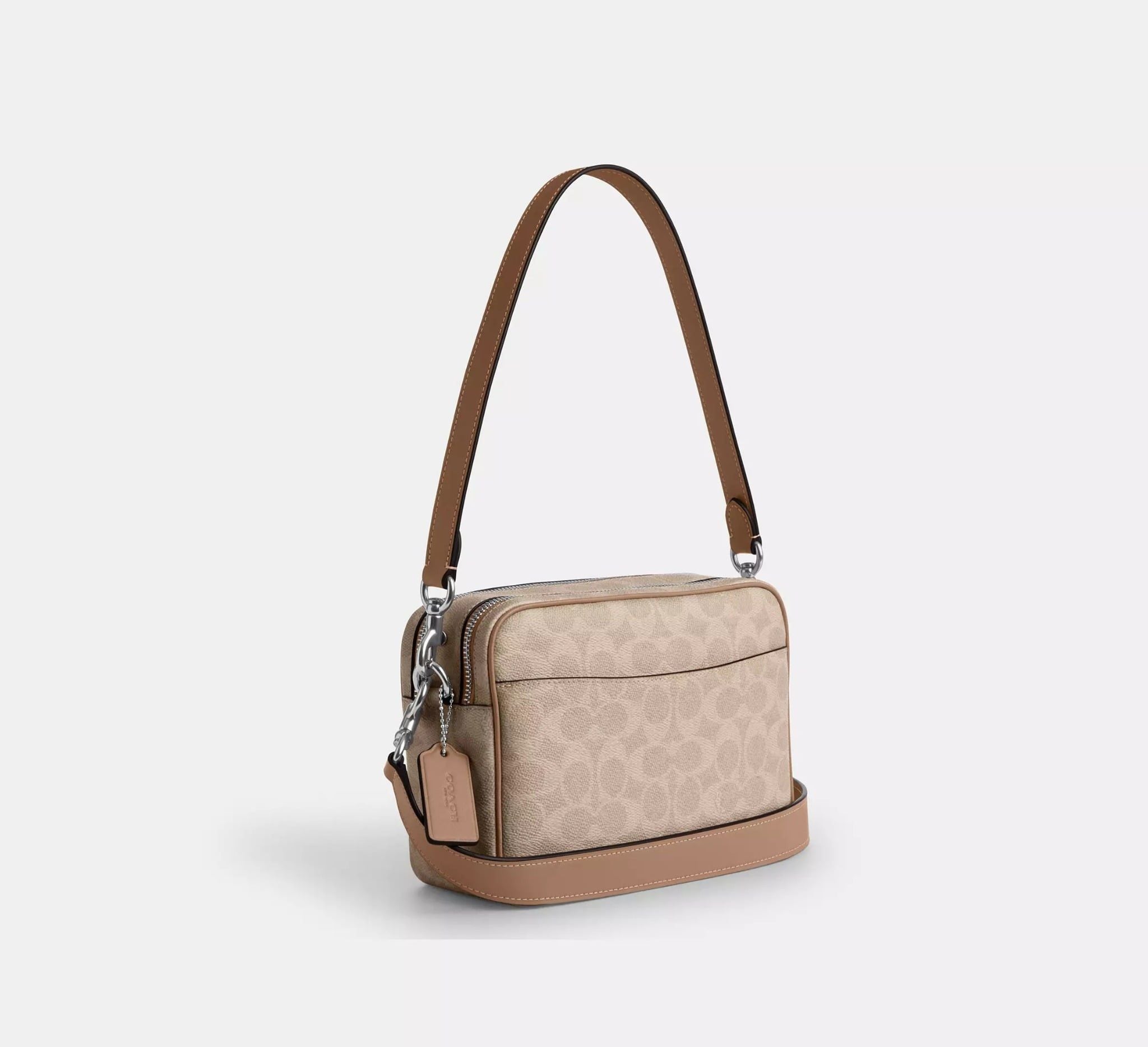  Túi Nữ Coach Carey Crossbody Bag 'Taupe' 