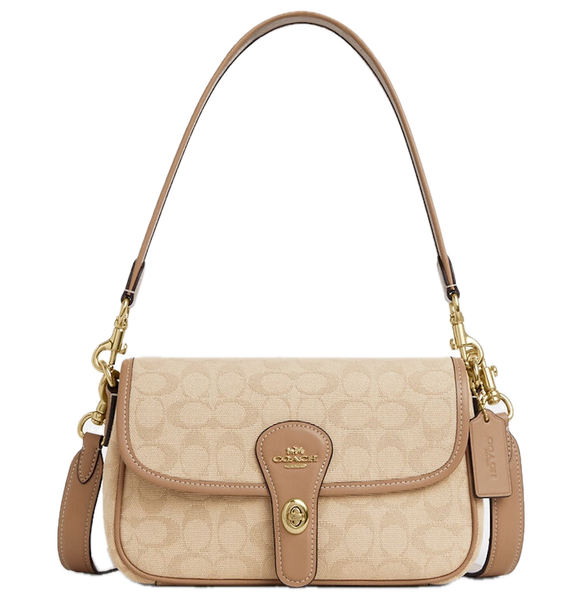  Túi Nữ Coach Hadley Shoulder Bag 'Natural' 